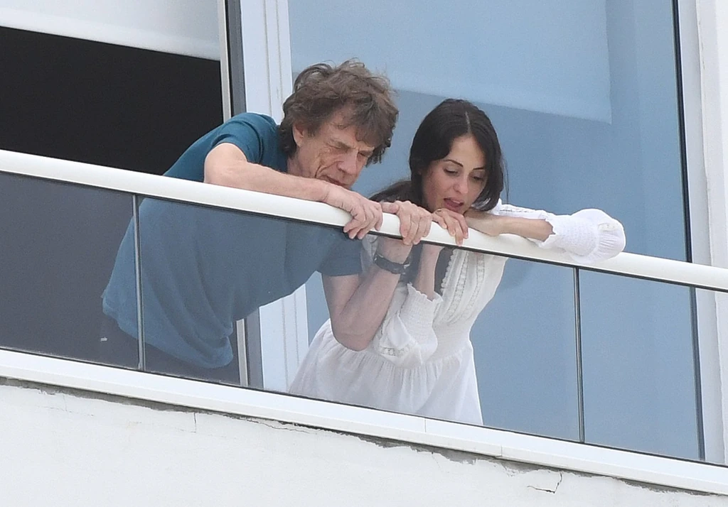 Mick Jagger és Melanie Hamrick (Fotó: Profimedia)