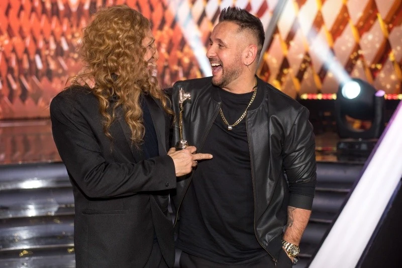 Csiszár István és Majka a győzelem utáni pillanatokban (Fotó: Fülöp Dániel)