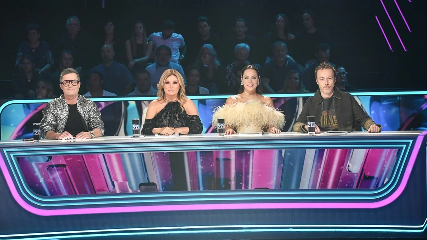 A Sztárban Sztár zsűrijének (balról jobbra: Stohl András, Liptai Claudia, Lékai-Kiss Ramóna, Papp Szabolcs) ezúttal is fel volt adva a lecke