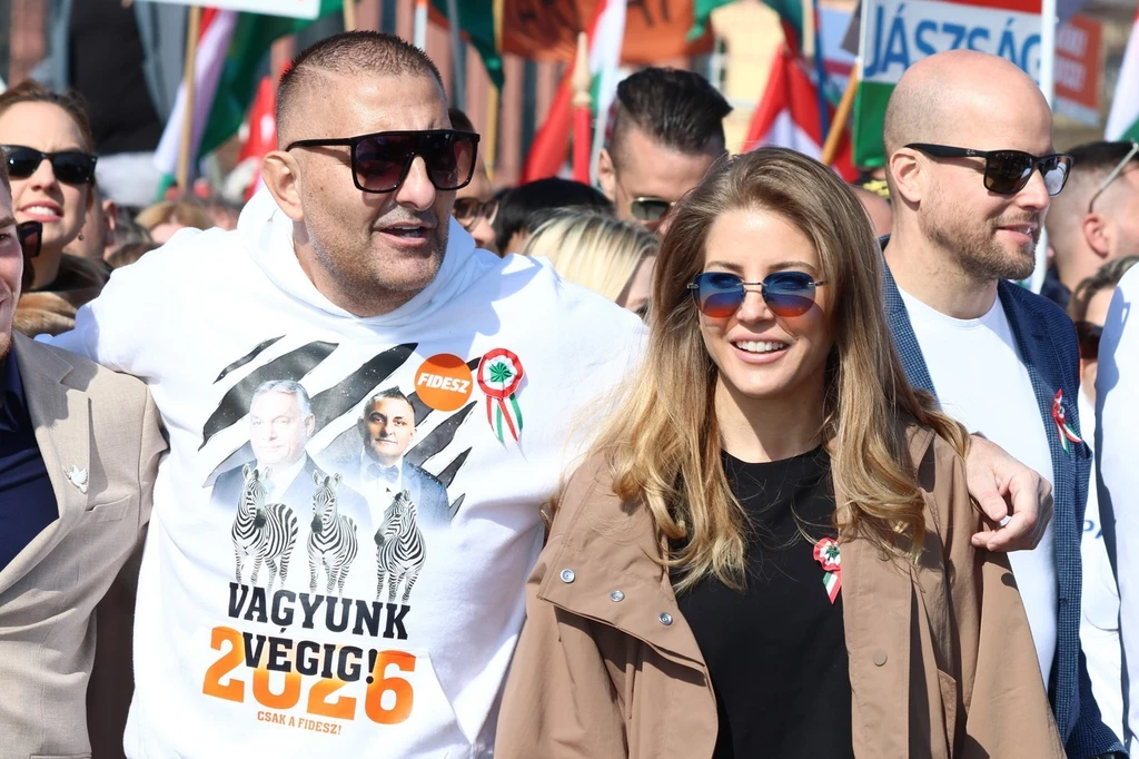 Szabó Zsófi Gáspár Győzővel a 2026-os Békemeneten (Fotó: Vörös Szilárd/fotocentral.hu)
