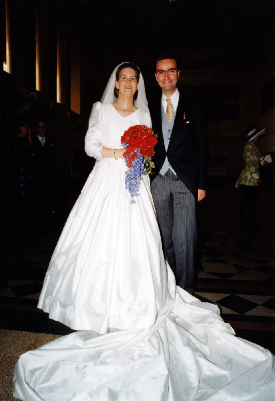 Habsburg György és Eilika oldenburgi hercegnő esküvője 1997-ben (Fotó: Sárközy Marianna/fotocentral.hu)