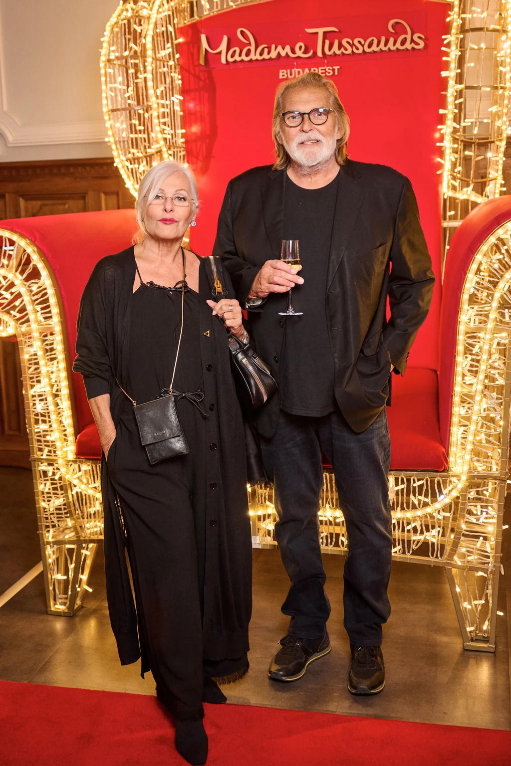 Pataki Ági férjével, Kovács Gábor producerrel érkezett a Story-gálára