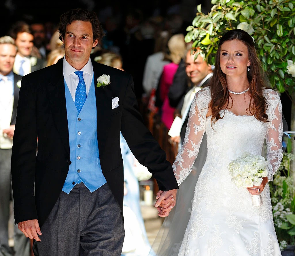 Rupert Finch és Lady Natasha Rufus Isaacs esküvője 2013-ban (Fotó: Getty Images)