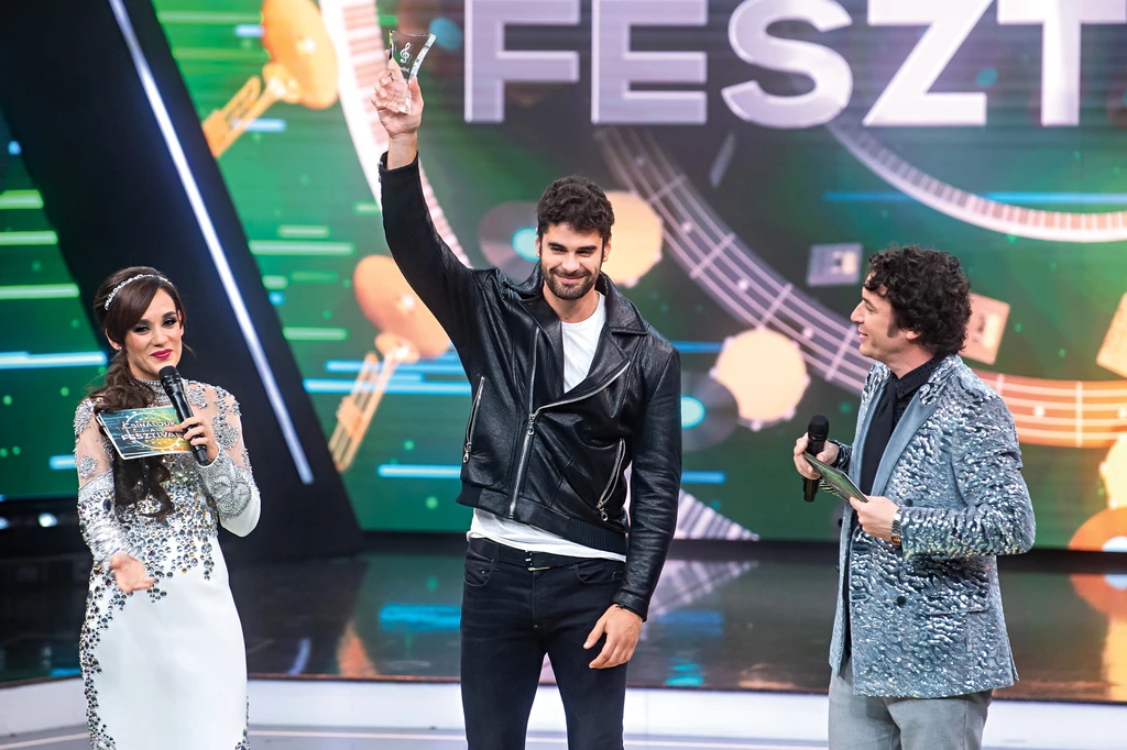 A Nézz az ég felé című dal kapta a legtöbb pontos a műsorban (Fotó: MTI/Balogh Zoltán)