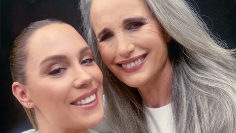 Lékai-Kiss Ramóna többek között a világhírű színésznővel, Andie MacDowell-lel vonulhatott fel egy kifutón