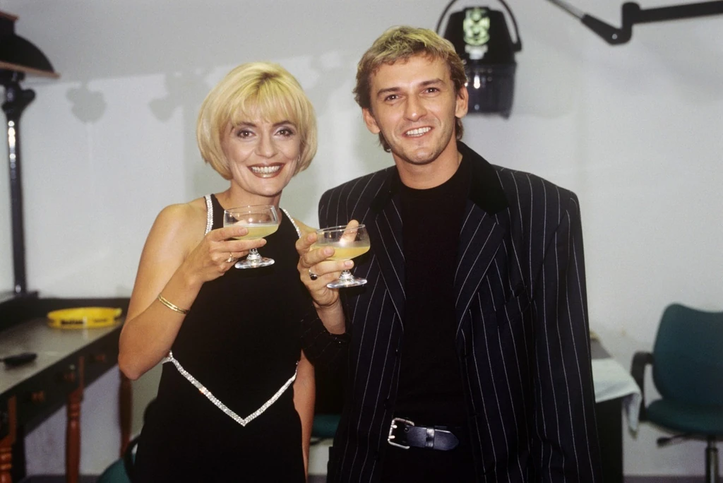 Szily Nóra és Alföldi Róbert egy divatbemutatón (Fotó: Story-Best Archívum/fotocentral.hu)