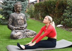 A meditálásra is mindig szán időt