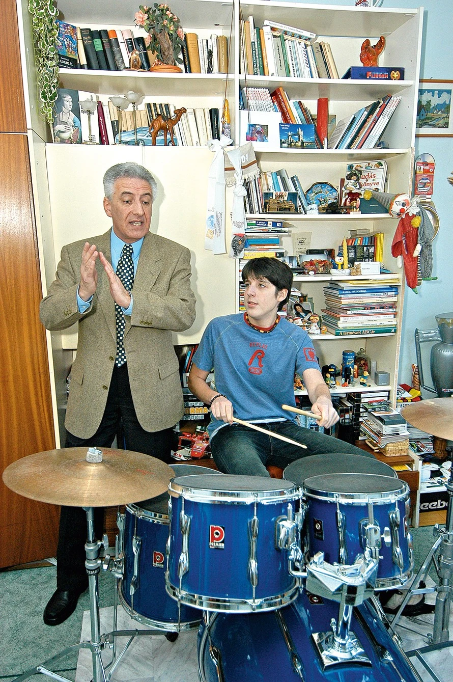 Apa és fia között mindig nagy volt az összhang (Fotó: Karizs Tamás/fotocentral.hu)