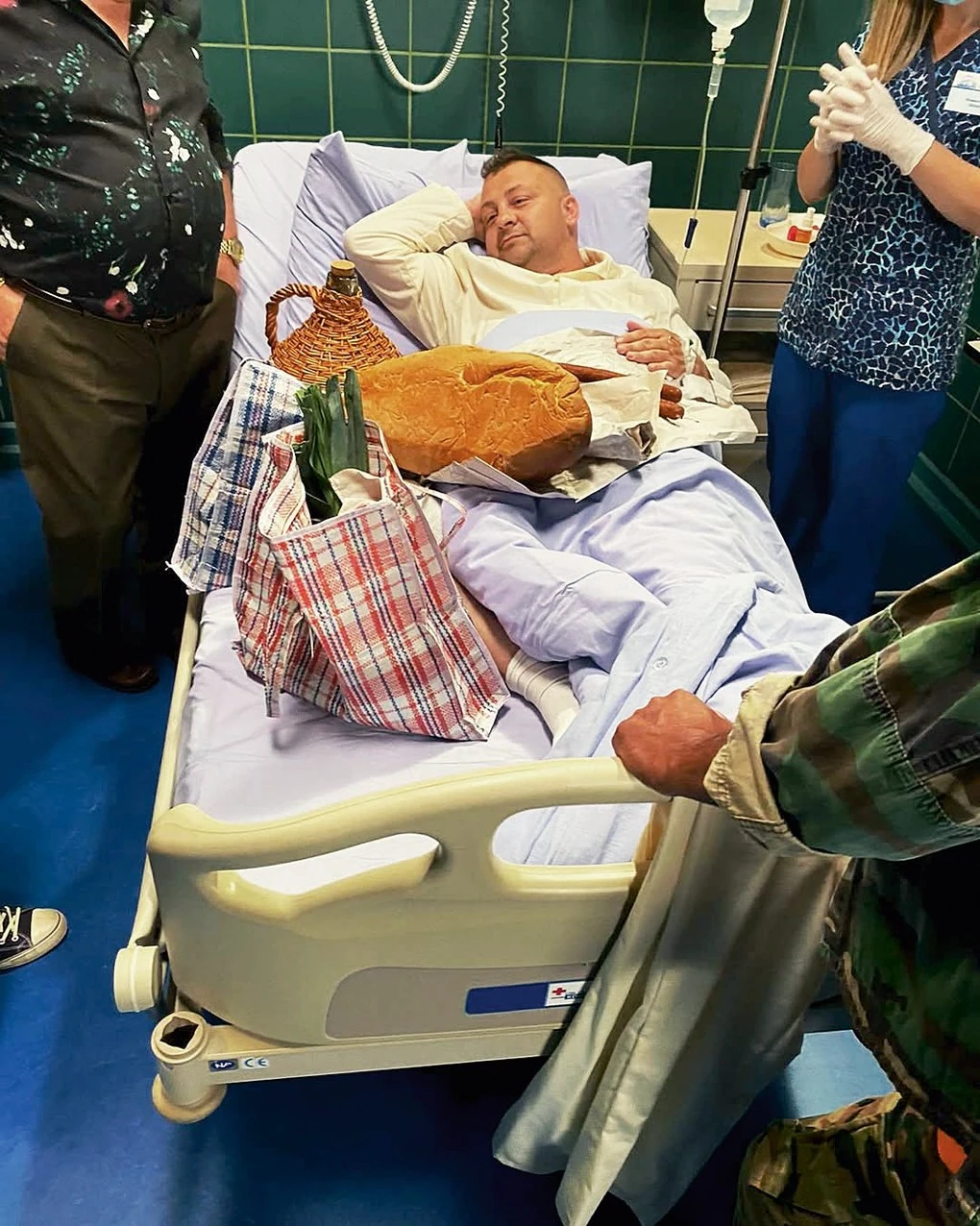 A kórházban sem hagyták éhezni