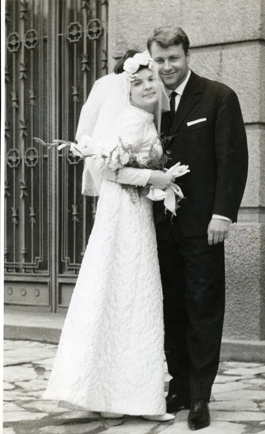 Tamási Eszter és férje, Laubál László (Fotó: Archív)