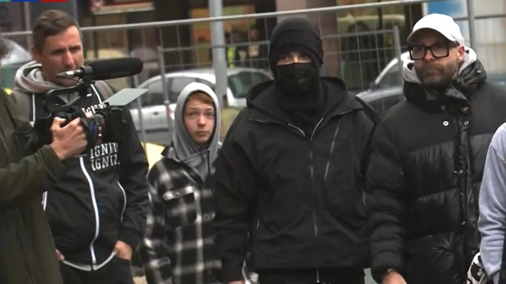 Azahriah inkognitóban (Fotó: rtl.hu)