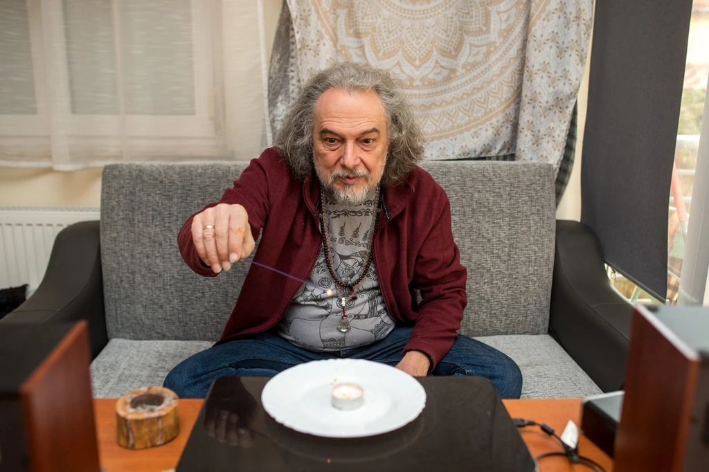 Laár András élete része a spiritualitás (Fotó: Fülöp Dániel/fotocentral.hu)