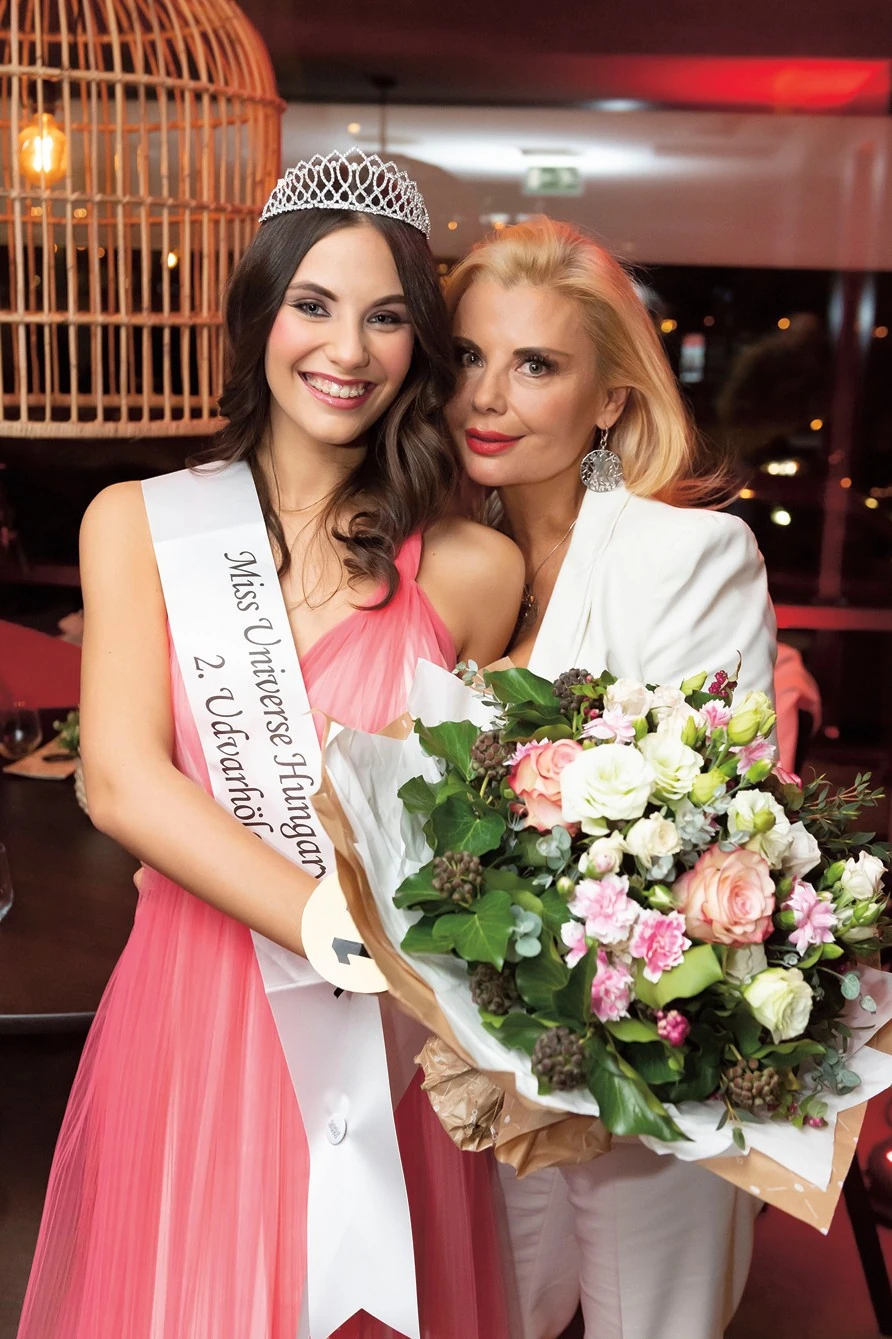 Nina is a szépségkirálynő udvarhölgye lett (Fotó: Schumy Csaba/fotocentral)