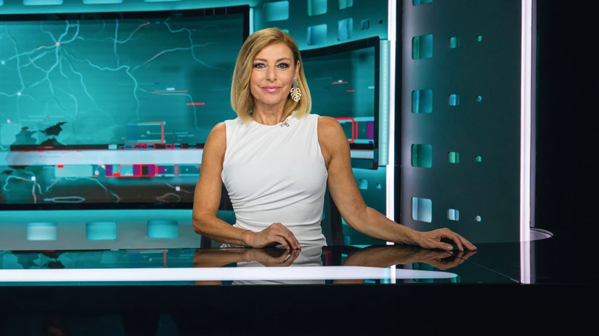 Erős Antónia az RTL ikonikus híradósa
