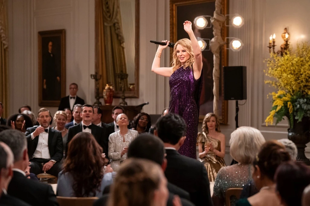 A rezidencia című Netflix-sorozatban magát alakította