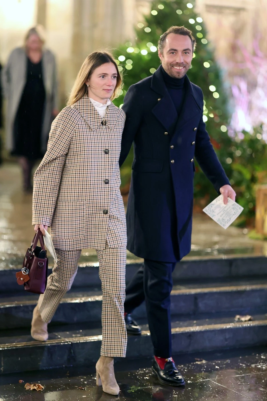 James Middleton és felesége a 2025-ös karácsonyi ünnepségen