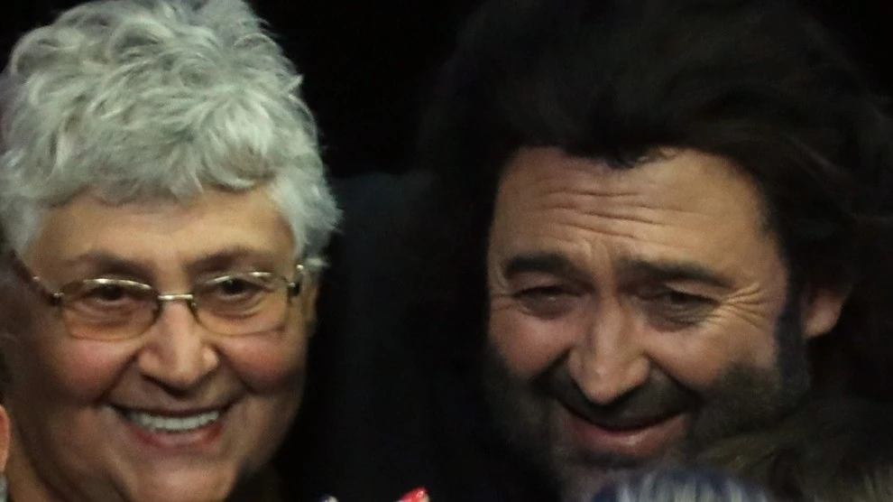Gesztesi Károly és imádott édesanyja, Zsuzsa néni (Fotó: Korponai Tamás/fotocentral.hu)