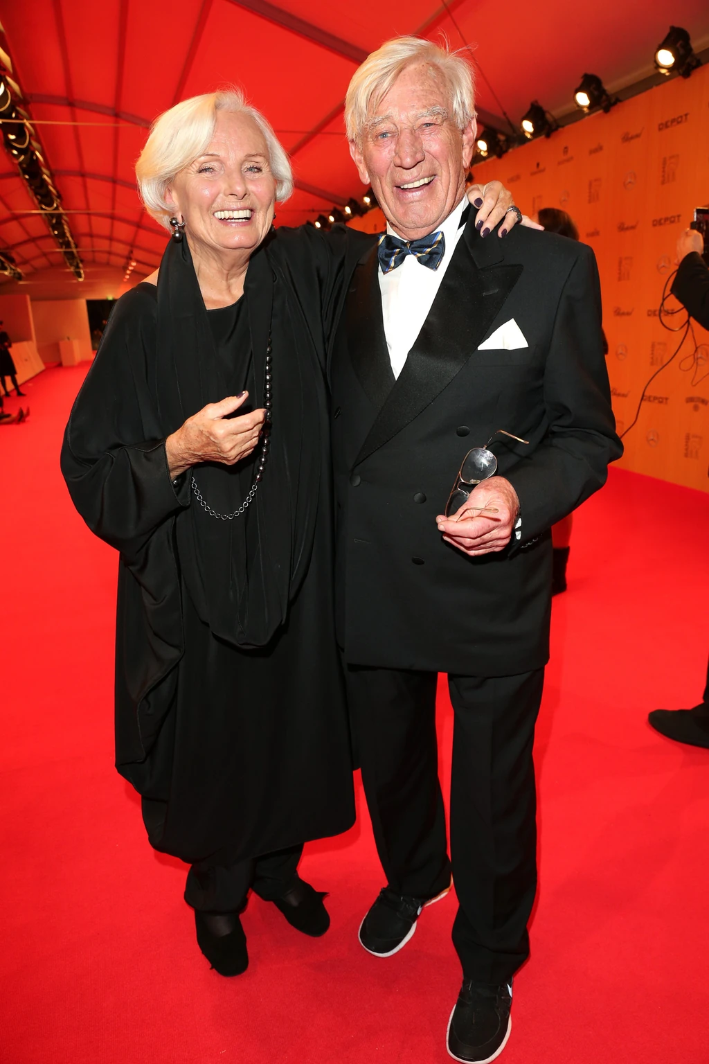 Ruth Maria Kubitschek és a Nem kell mindig kaviár főszereplője, Siegfried Rauch (Fotó: Getty Images)