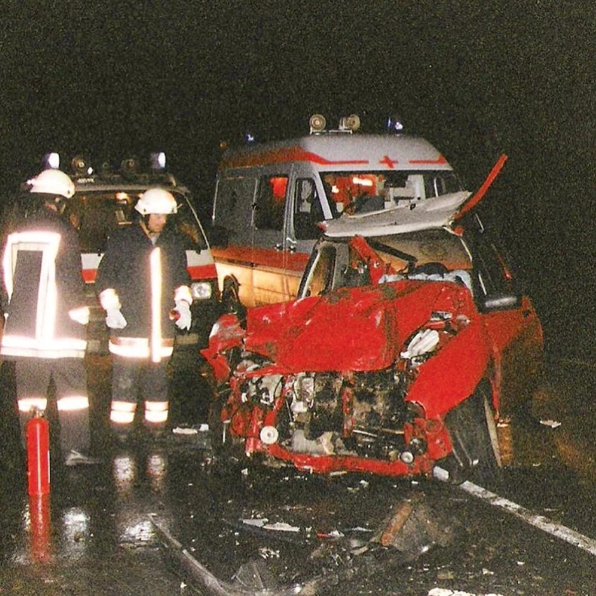 Judy balesetének helyszíne szörnyű látvány (Fotó: Archív)