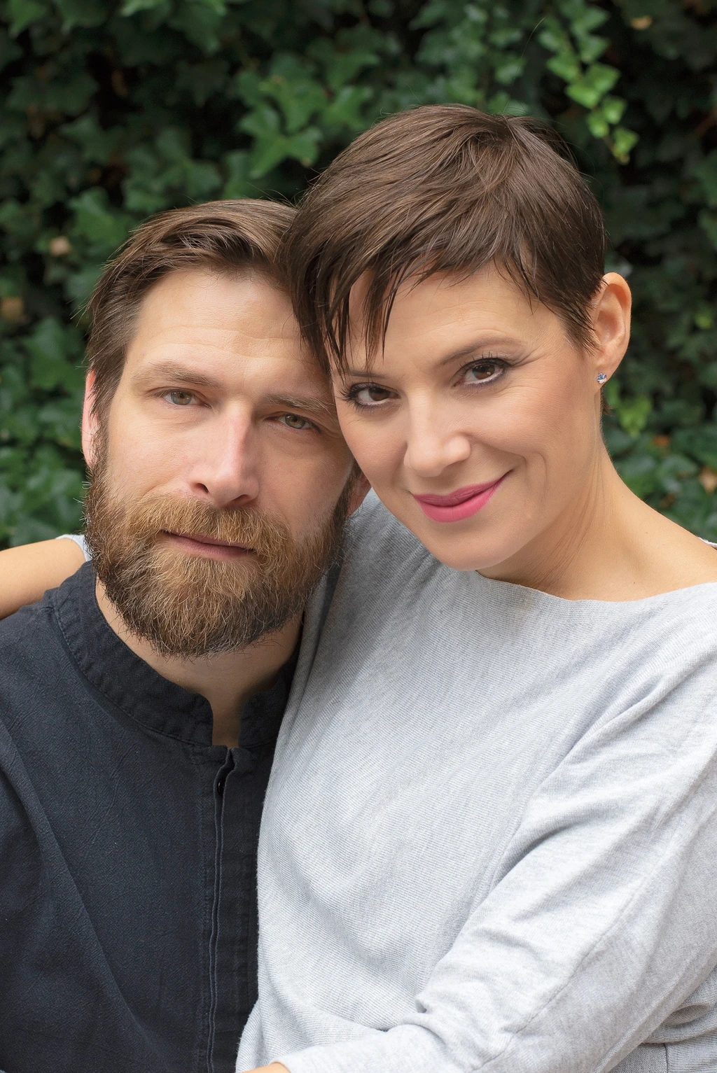 Férjével, Markarczi Zalánnal (Fotó: Archív)