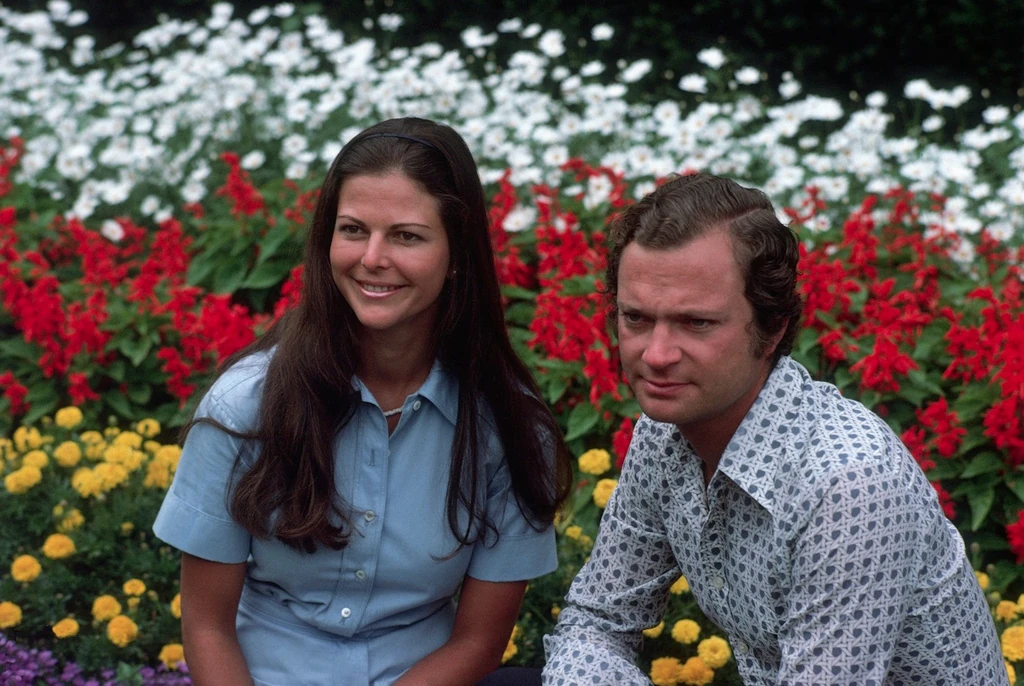 Károly Gusztáv még koronahercegként szeretett be Silvia Sommerlath-ba (Fotó: Getty Images)