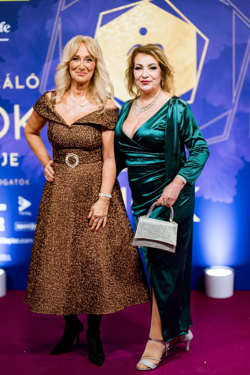Vincze Lilla és Kiszel Tünde az idei gálán (Fotó: Schumy Csaba/fotocentral.hu)