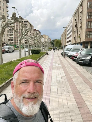 Gyarmati Gábor az El Caminón