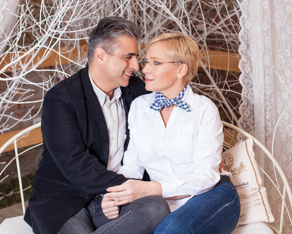 Férje, Bárdos András inkább tervező típus, ő viszont fatalista (Fotó: Borzi Vivien)