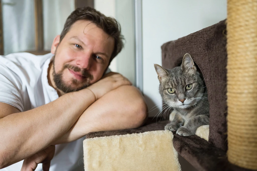 Liza cica kéthetente meg­változtatja a fekvőhelyét (Fotó: Schumy Csaba/fotocentral.hu)