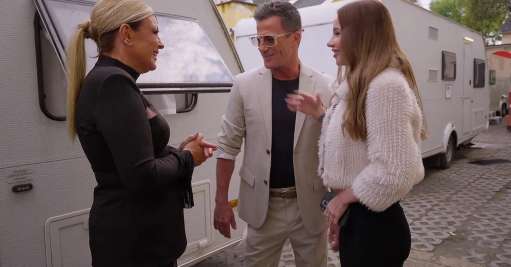 Liptai Claudia kedélyesen elbeszélgetett Kiara Lorddal A Nagy Ő-ben (Fotó: TV2)