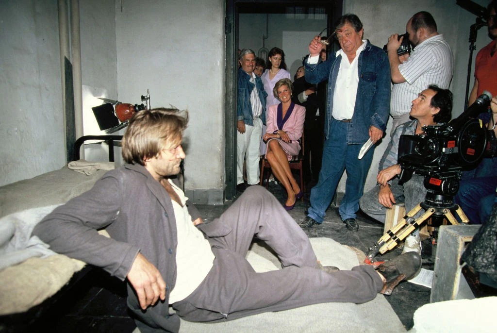 Diana a Mafilm stúdiójában