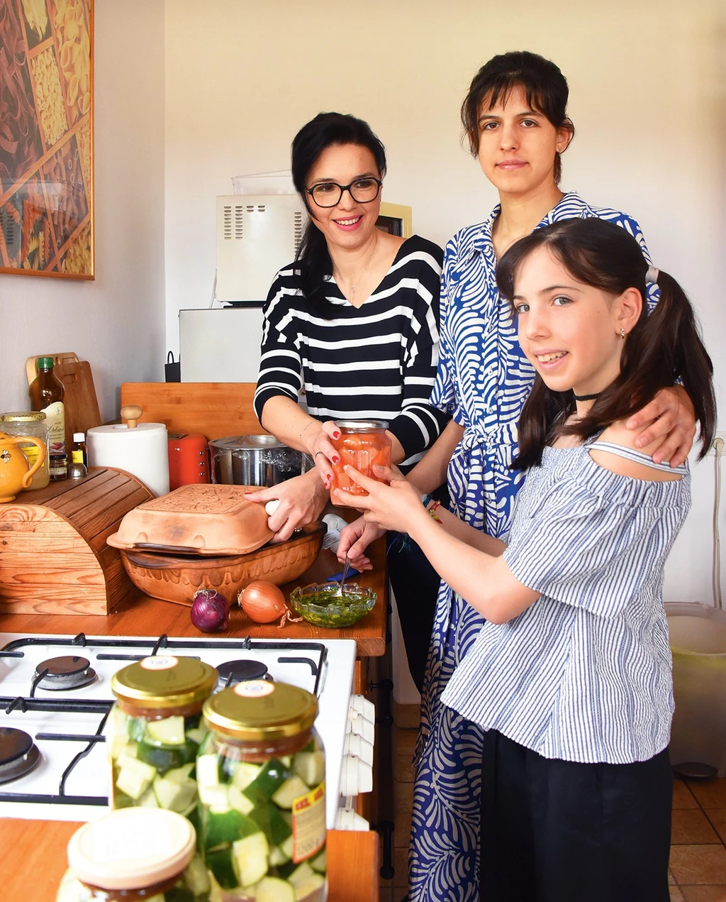 Szöllősi Györgyi lányai