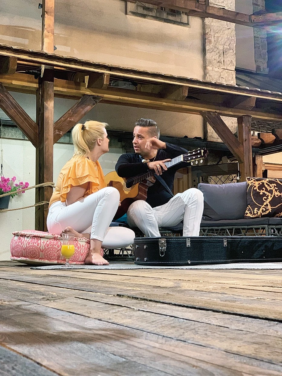 A Nyerő Párosban láthattuk, hogy mennyire egy hullámhosszon mozog Kinga és Junior (Fotó: Sajtóklub RTL/fotocentral.hu)