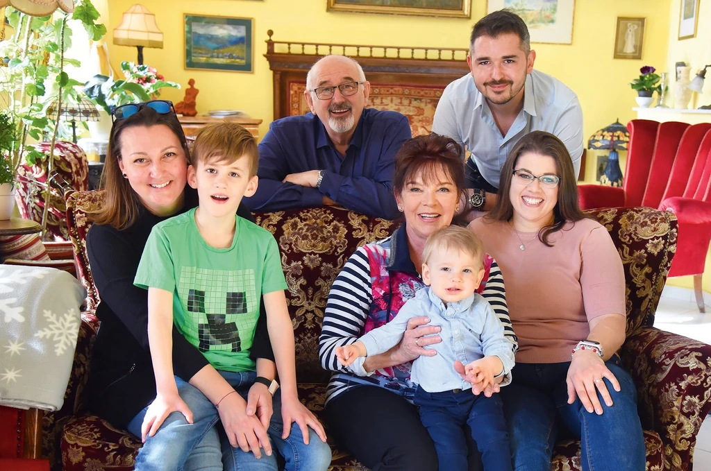 Gyermeke és unokái Amerikába költöztek