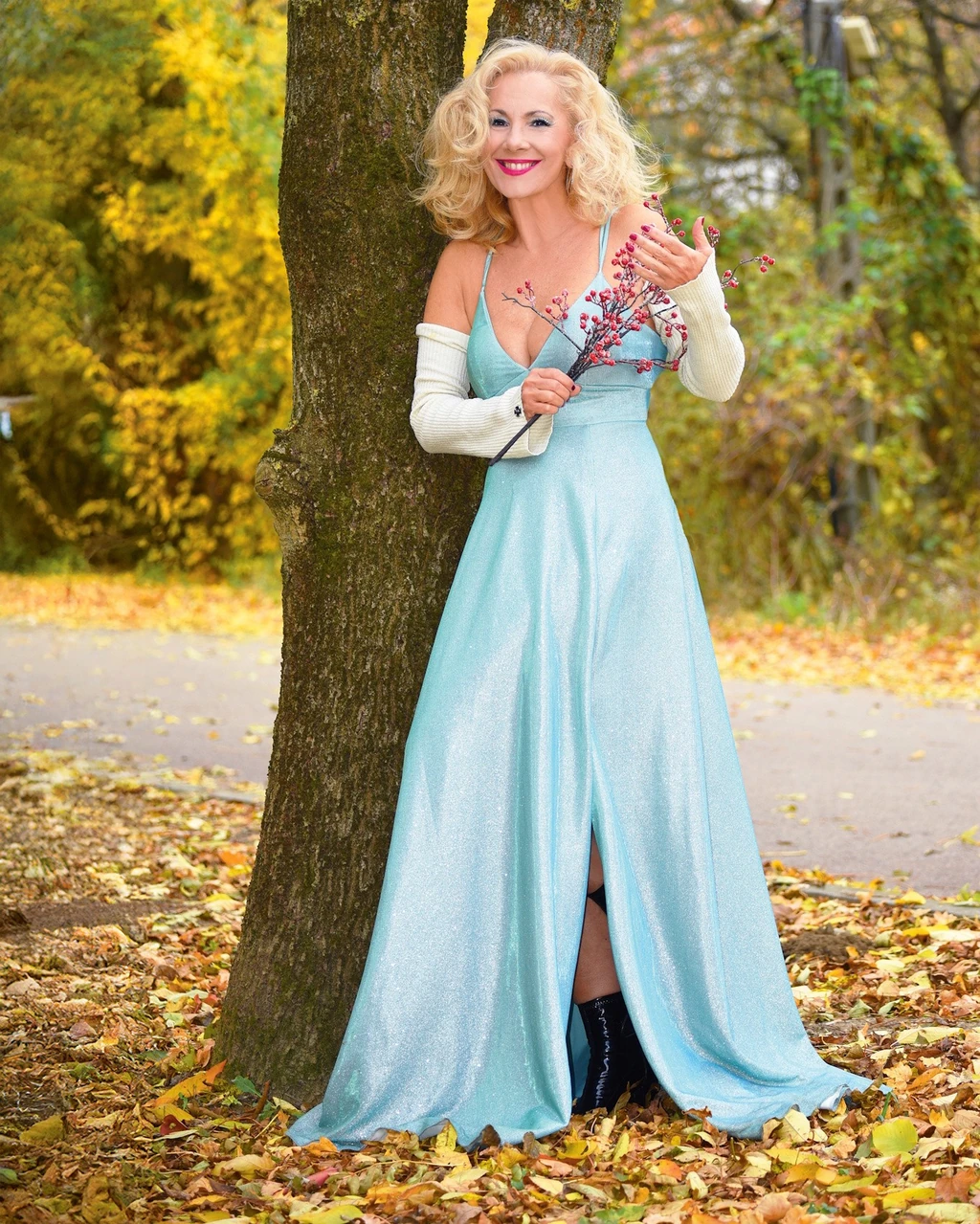 Dunát tudna rekeszteni a hosszú estélyikből (Fotó: Olajos Piroska/fotocentral.hu)