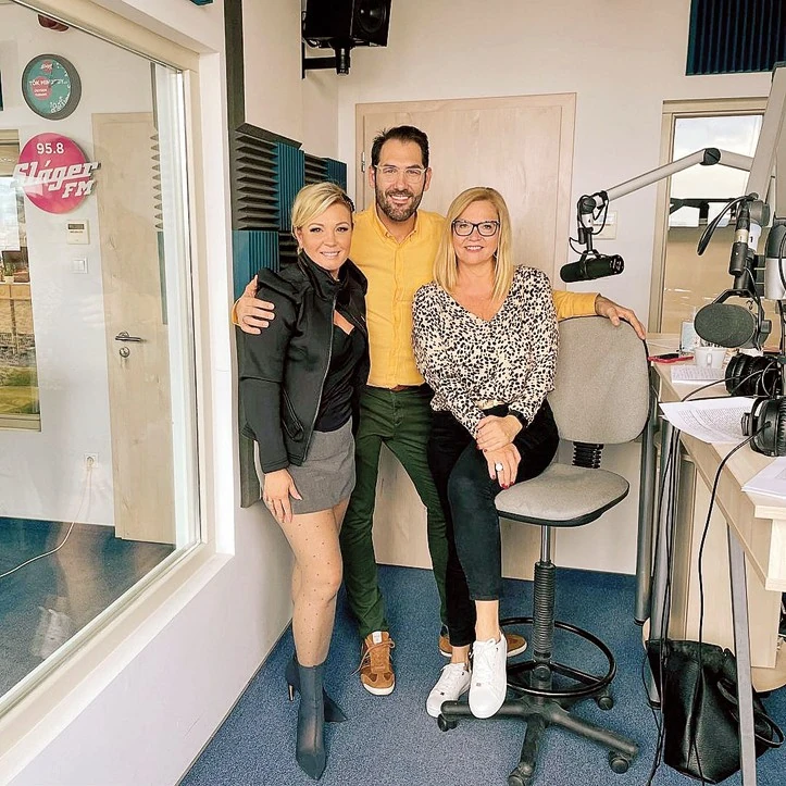 A filmproducer Ilona a színésznő férjével is jóban van (Fotó: Archív)