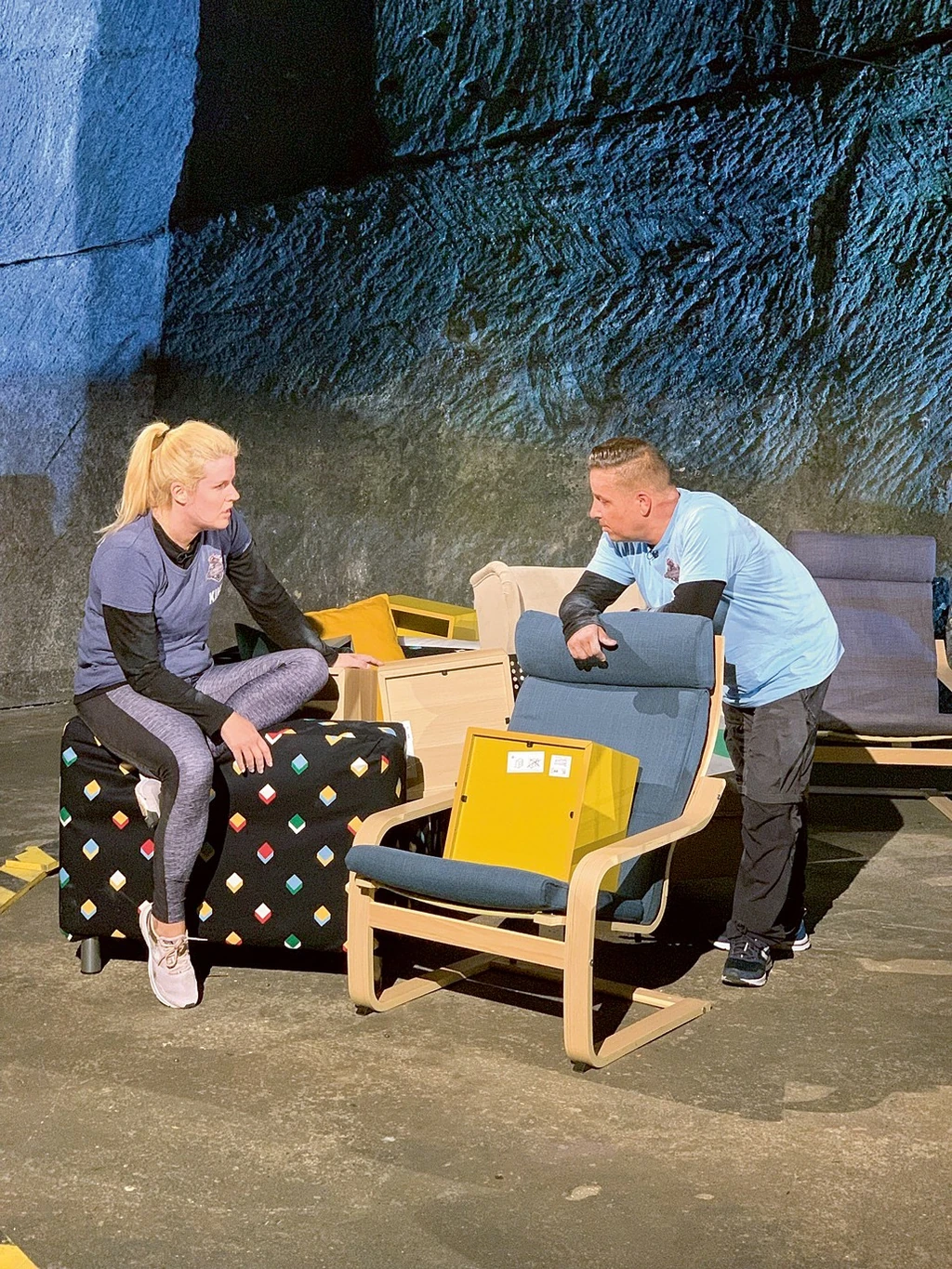 A Nyerő Párosban még együtt szerepeltek... (Fotó: RTL)