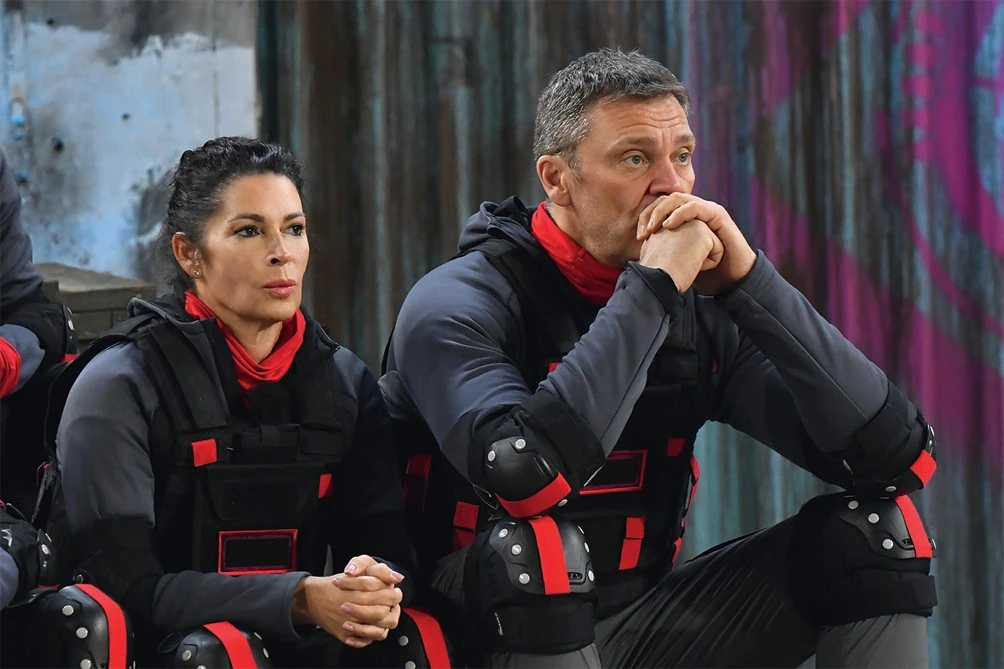 Feleségével, Ritával a Párharcban (Fotó: TV2)