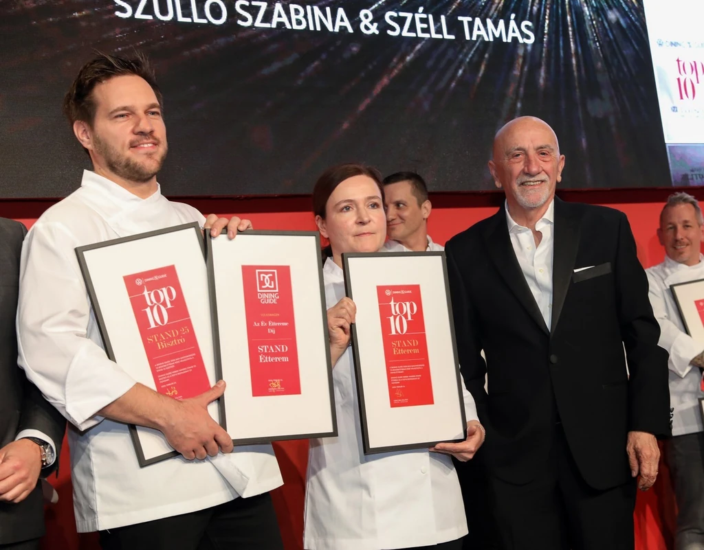 Széll Tamás és felesége, Szulló Szabina (Fotó: Korponai Tamás/fotocentral.hu)