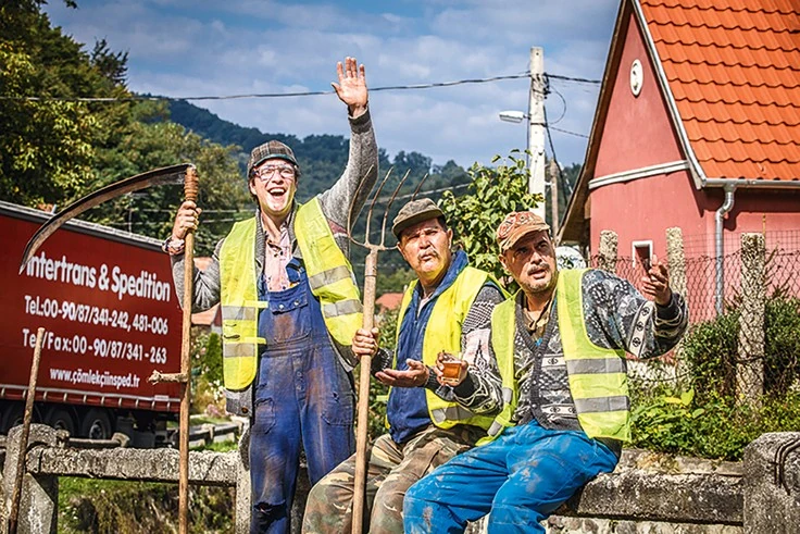 A mi kis falunkban Bakost, a naplopó közmunkást alakítja (Fotó: Story-Best Magán/fotocentral.hu)
