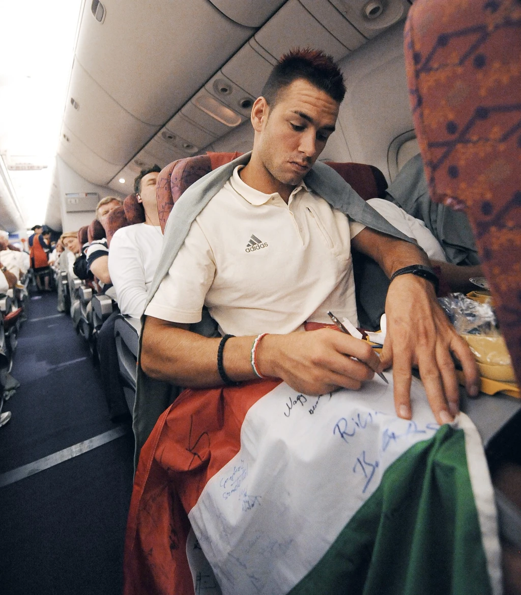 Az ifjú és sikeres sportoló (Fotó: Czagány Balázs/fotocentral.hu)