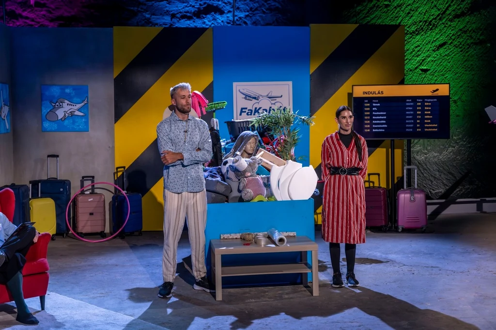 Dj Jauri és Berényi Dorina a Nyerő Párosban (Fotó: RTL)