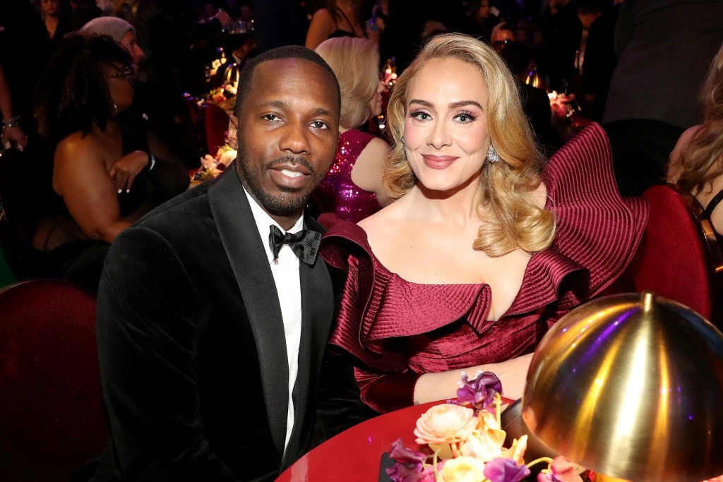 Adele és Rich Paul: nagy a boldogság! (Fotó: Getty Images)