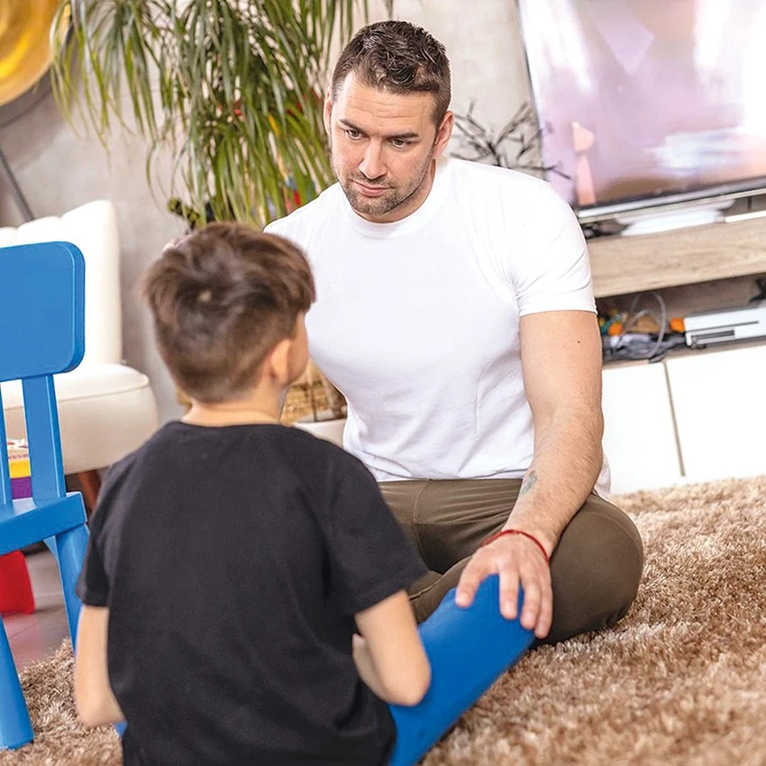 Kisfia, Beni egy kabalával engedte el az útra (Fotó: Archív)