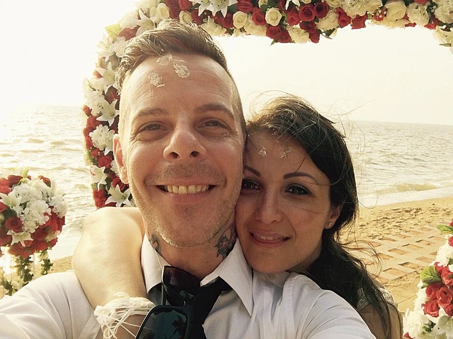 Hét éve házasodtak össze Csillával Thaiföldön (Fotó: Olajos Piroska/fotocentral.hu)