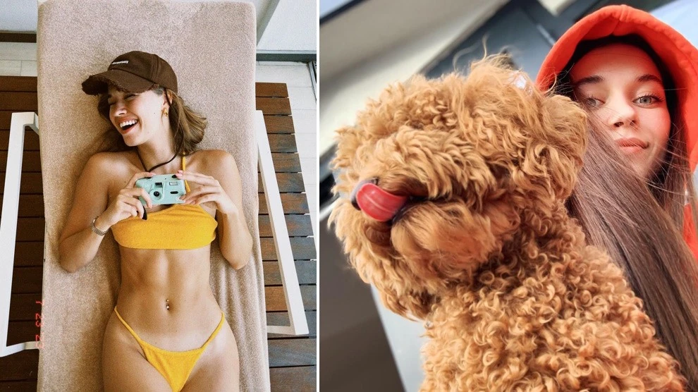 Követői nagy örömére a színésznő sokszor posztol magáról (Fotók: Archív)