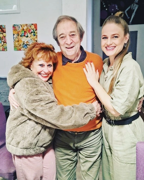 Esztergályos Cecíliával és Jordán Tamással (Fotó: Archív)