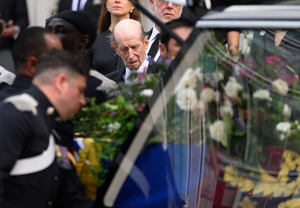 The Funeral Of The Duchess Of Kent