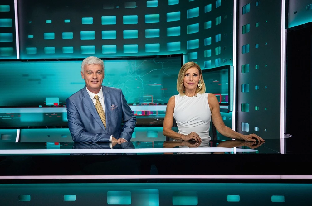 26 éve vezetik az RTL Híradót Szellő Istvánnal (Fotó: RTL)
