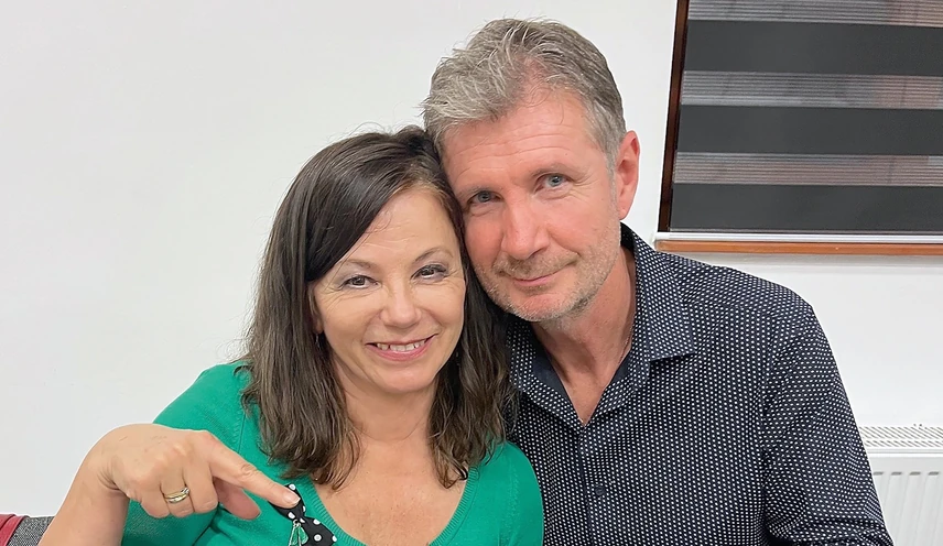 Ivancsics Ilona és férje